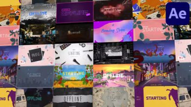 Videohive - Looped Backgrounds | Web • Twitch • Youtube • Live | Part 1 - 38390414