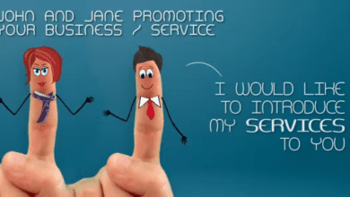 John and Jane Promoting Your Business/Service