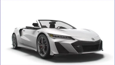 Acura NSX Type S Cabrio 2022 3D model (New Formats)