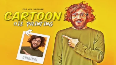 Cartoon Oil Painting - 6649383