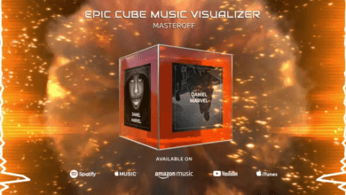 Videohive - Epic Cube Music Visualizer - 38070925