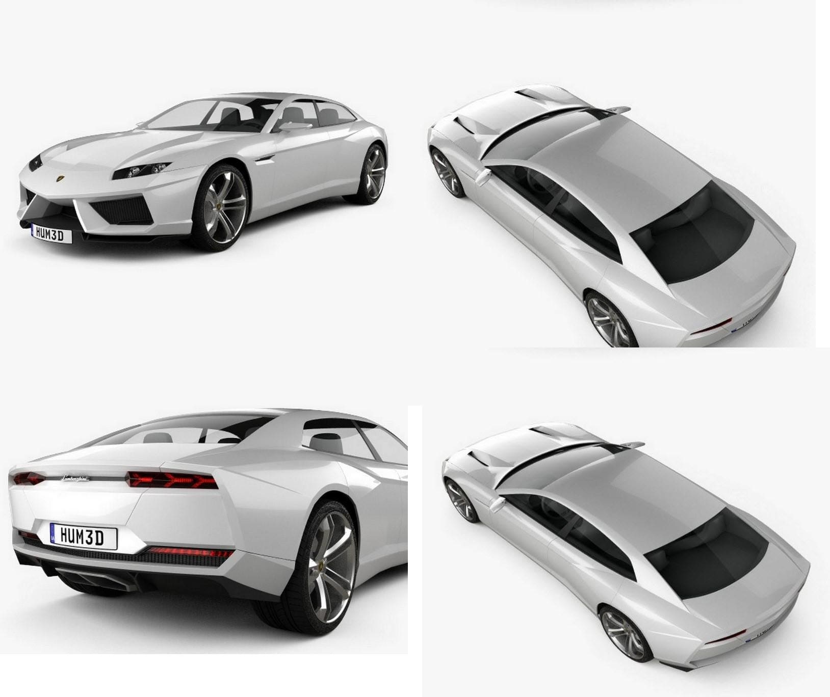 Lamborghini Estoque 2008 3D model