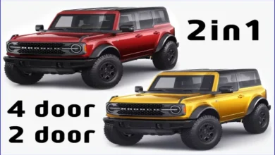 Ford Bronco 2021 4-door and 2-door 3D Model