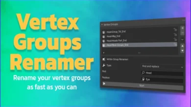 Vertex Groups Renamer - Vgr