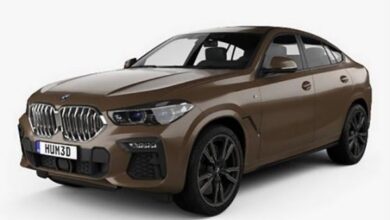 Hum3D - BMW X6 M sport 2020 3D Model