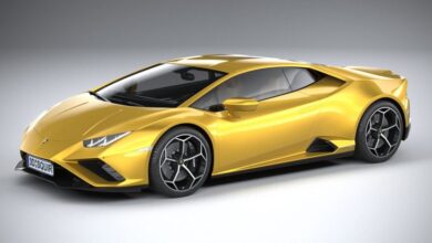 Lamborghini Huracan Evo RWD 2021 3D Model