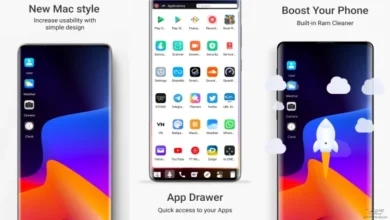 النسخة المدفوع لتحويل شكل الاندرويد للماك Launcher for Mac OS Style
