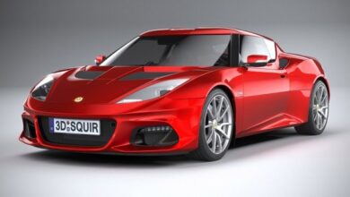 Lotus Evora GT410 2020 3D model