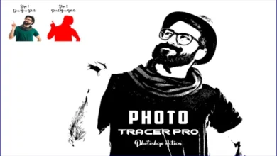 Photo Tracer Pro Photoshop Action - 7313192