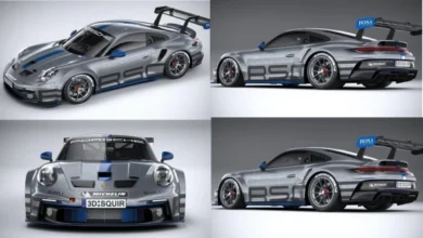 Porsche 911 GT3 Cup 2021 3D model