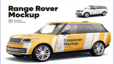 Range Rover (SUV) Mockup