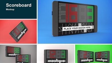 Scoreboard Mockup - 7214378