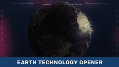 Videohive - Earth Technology Opener - 38304302