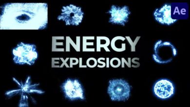 Videohive - Energy Explosions FX for After Effects - 38471474 - Project for After Effects