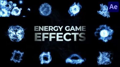 Videohive - Energy Game Effects for After Effects - 38400852