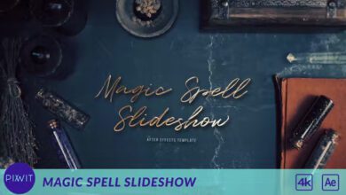 Videohive - Magic Spell Slideshow - 38419341 - Project for After Effects