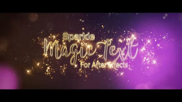 Videohive Magic Text Intro 38400483