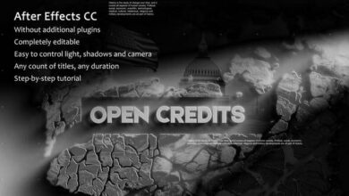 Videohive - Opener Credits Cinematic - 38309749