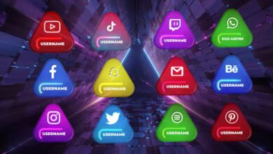 Videohive - Social Lower Thirds - 38320142 - Premiere Pro Templates