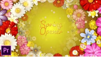 Videohive - Spring Flowers Titles - Premiere Pro - 38303559