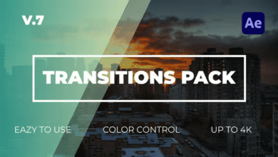 حزمة الانتقالات الجديدة Videohive - Transitions Pack | After Effect - 38166967