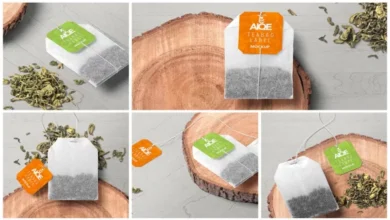 Tea Bag Label Mockups - 7287050