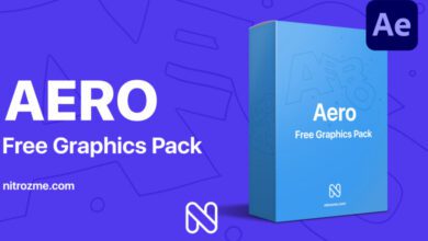 AERO - Graphics Pack - Free Project & Script for After Effects (AnimationStudio)