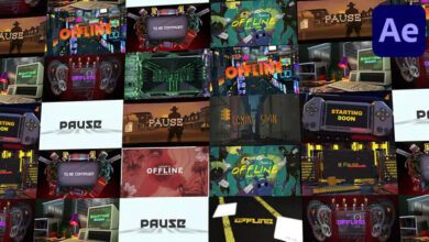 Videohive - Looped Backgrounds | Web • Twitch • Youtube • Live | Part 2 - 38400854