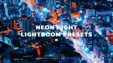 10 فلاتر نيون لـ NEON NIGHT Lightroom