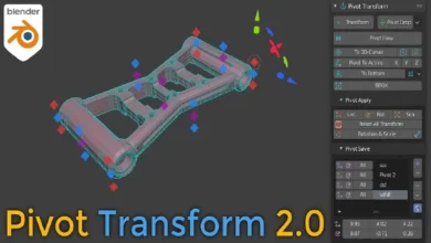 Blender Market Pivot Transform 2.3.0