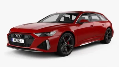 Audi RS6 Avant 2022 3D Model