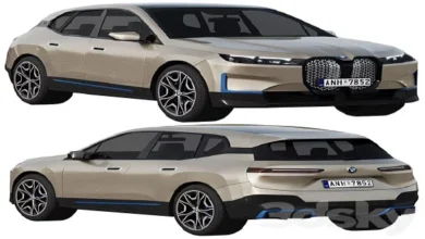 BMW IX 3D Model