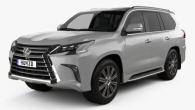 Lexus LX570 2017 3D Model