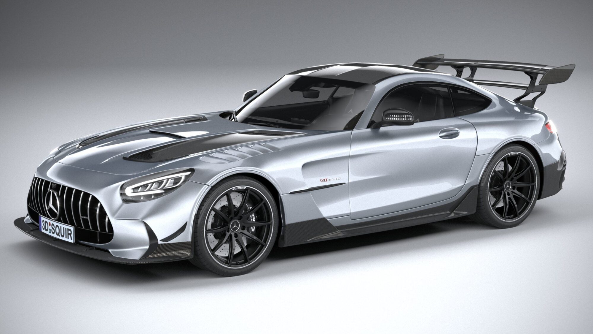 Mercedes AMG GT Black Series 2021 3D Model