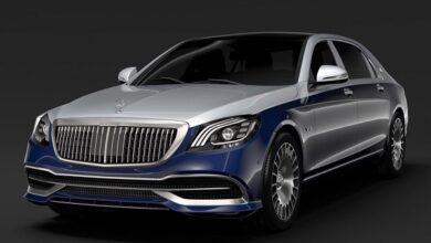 Mercedes Maybach S 650 X222 2019 3D Model