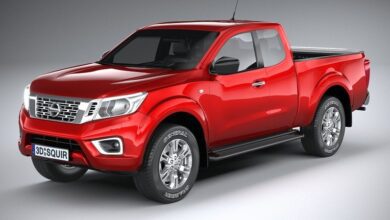 Nissan Navara 2020 3D Model