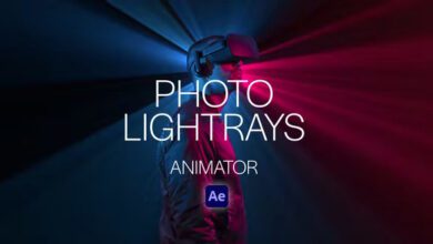 Videohive | Photo LightRays Animator - 37300598 - Project for After Effects