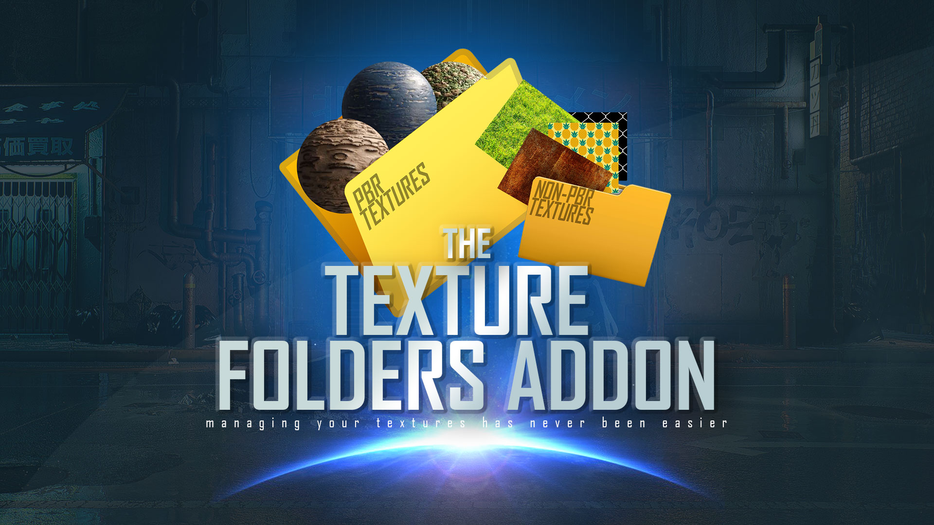 texture folders v2.0 - Blender Market