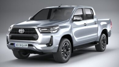 Toyota Hilux Double Cab 2021 3D Model