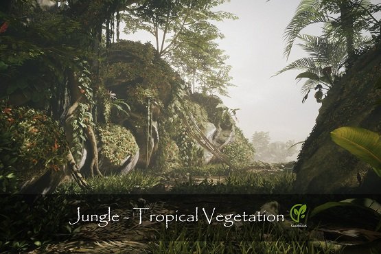 Unity Asset Jungle Tropical Vegetation v3.2