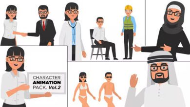 Videohive Character Animation Pack Vol.2 23749871