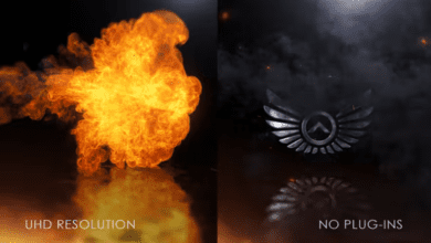 Videohive - Fire Logo Reveal - 38524206