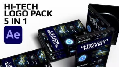 Videohive - Hi Tech Logo Pack - 5 In 1