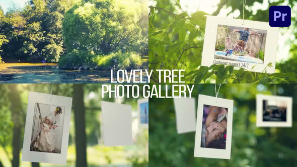 Videohive Lovely Tree Photo Gallery 38569897