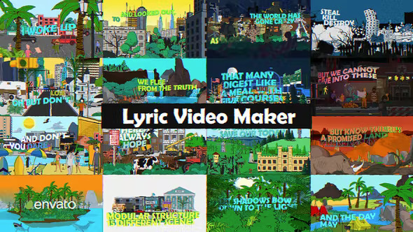 Videohive Lyric Video Maker 38841553