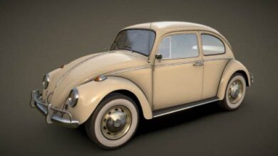 Volkswagen Beetle - 3D Model