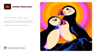 أدوبي إليستريتور 2022 مفعل تلقائيا Adobe Illustrator 202226.5.0.223