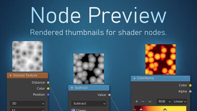 Blender Market - Node Preview v1.12 Mac/Win