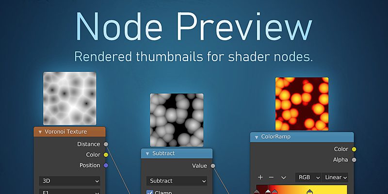 Blender Market – Node Preview v1.9 MacWin