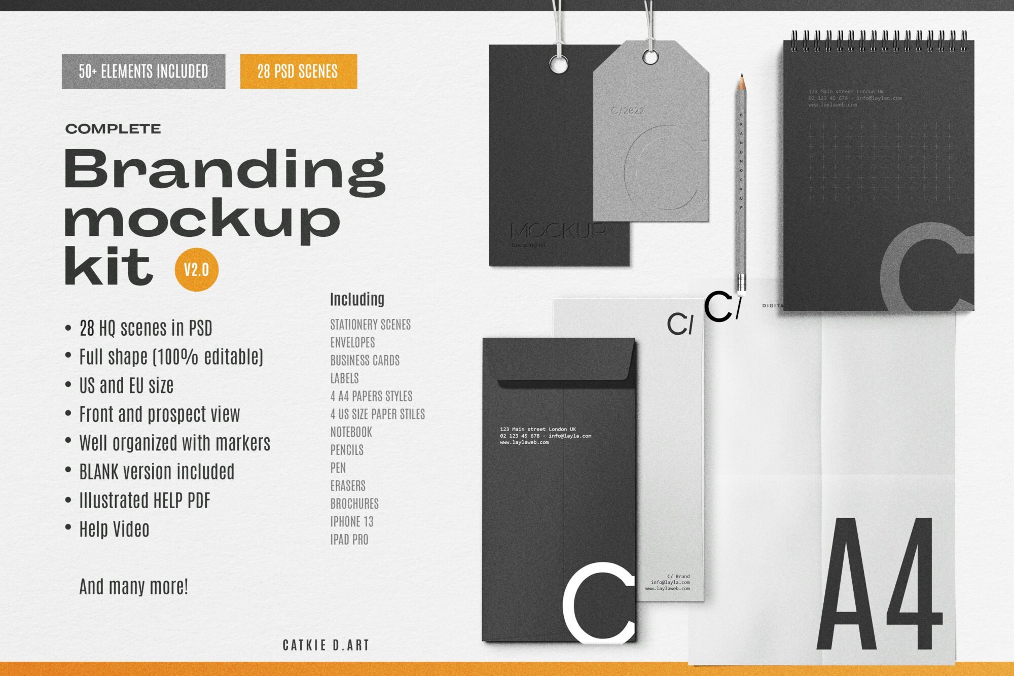Branding Mockup Kit V2.0 - 7488390